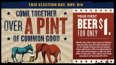World of Beer Election Day 2016